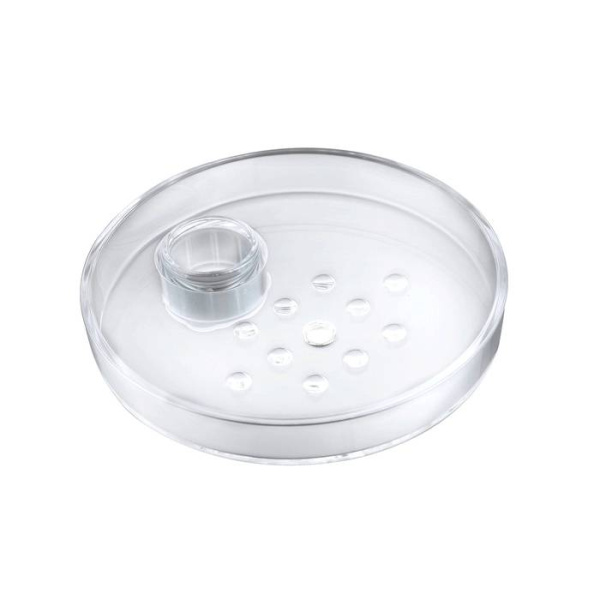 Мыльница на стойку для душа, прозрачная IDDIS Soap Dish 100TP02i53